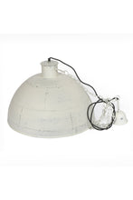 Load image into Gallery viewer, Zaffero Granada Medium - Vintage White - Iron Riveted Dome Pendant Light | Lighting | app store dev @@ABC ///[option4] 十月五日 11:53 
