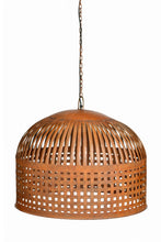 Load image into Gallery viewer, Zaffero Esch Large - Rust - Woven Iron Strips Pendant Light | Lighting | app store dev @@ABC ///[option4] 十月五日 11:53 
