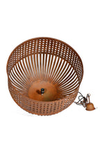 Load image into Gallery viewer, Zaffero Esch Large - Rust - Woven Iron Strips Pendant Light | Lighting | app store dev @@ABC ///[option4] 十月五日 11:53 
