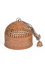 Load image into Gallery viewer, Zaffero Esch Medium - Rust - Woven Iron Strips Pendant Light | Lighting | app store dev @@ABC ///[option4] 十月五日 11:53 
