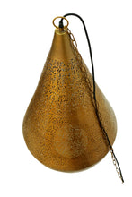 Load image into Gallery viewer, Zaffero Aquarius Large - Brass - Perforated Teardrop Pendant Light | Lighting | app store dev @@ABC ///[option4] 十月五日 11:53 
