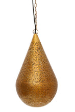 Load image into Gallery viewer, Zaffero Aquarius Medium - Brass - Perforated Teardrop Pendant Light | Lighting | app store dev @@ABC ///[option4] 十月五日 11:53 
