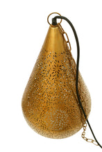 Load image into Gallery viewer, Zaffero Aquarius Medium - Brass - Perforated Teardrop Pendant Light | Lighting | app store dev @@ABC ///[option4] 十月五日 11:53 
