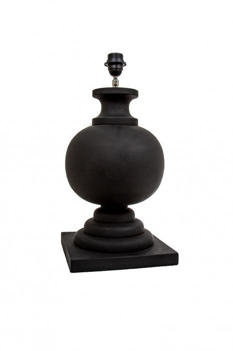 Florabelle Coach Base Only - Black - Turned Wood Ball Balustrade Table Lamp Base Only | Lighting | app store dev @@ABC ///[option4] 十月五日 11:53 