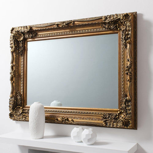Bodhi Carved Alexandre Mirror Gold 1200x895mm | Mirrors | app store dev @@ABC ///[option4] 十月五日 11:53 