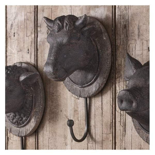 Bodhi Cow Head Wall Hook 125x110x240mm | Sculptures | app store dev @@ABC ///[option4] 十月五日 11:53 