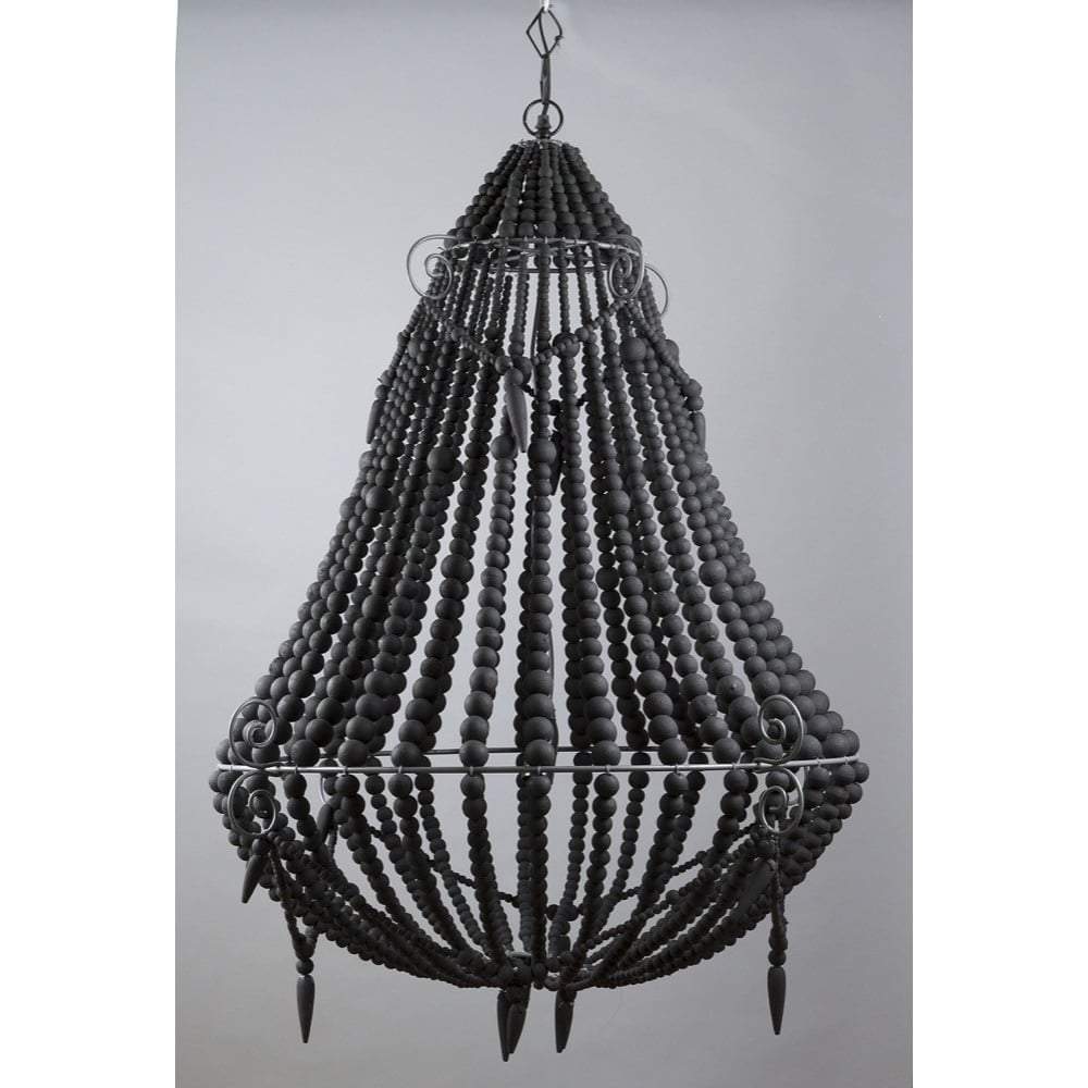 Emac & Lawton Beaded Chandelier Large Charcoal | Chandeliers and Ceiling Lights | app store dev @@ABC ///[option4] 十月五日 11:53 