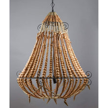 Load image into Gallery viewer, Emac &amp; Lawton Beaded Chandelier Large Natural | Chandeliers and Ceiling Lights | app store dev @@ABC ///[option4] 十月五日 11:53 
