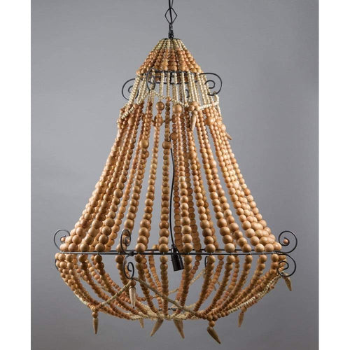 Emac & Lawton Beaded Chandelier Large Natural | Chandeliers and Ceiling Lights | app store dev @@ABC ///[option4] 十月五日 11:53 