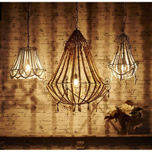 Load image into Gallery viewer, Emac &amp; Lawton Beaded Chandelier Large Natural | Chandeliers and Ceiling Lights | app store dev @@ABC ///[option4] 十月五日 11:53 

