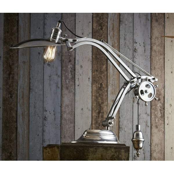 Emac & Lawton Bismarck Table Lamp Antique Silver | Table Lamps | app store dev @@ABC ///[option4] 十月五日 11:53 