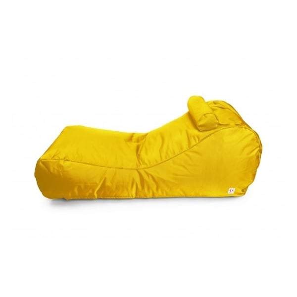 IndoSoul Canggu Contour Lounger Outdoor Bean Bag - Yellow | Outdoor Seating | app store dev @@ABC ///[option4] 十月五日 11:53 