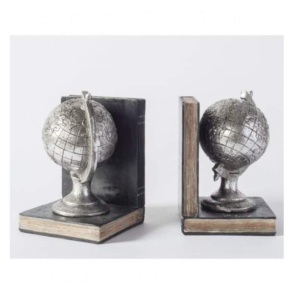 Bodhi Atlas Pair of Globe Bookends | Decorators | app store dev @@ABC ///[option4] 十月五日 11:53 