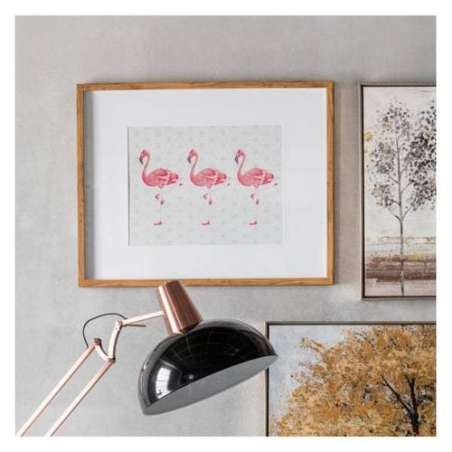 Bodhi Flamingoes Crossing Framed Art W735 x D30 x H585mm | Wall Art | app store dev @@ABC ///[option4] 十月五日 11:53 