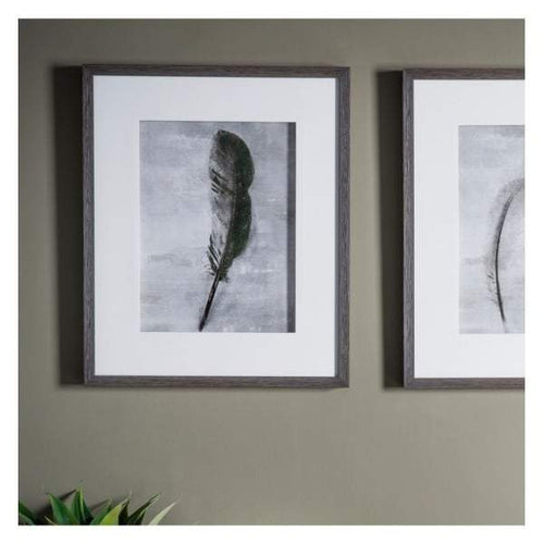 Bodhi Feather I Framed Art W480 x D50 x H580mm | Wall Art | app store dev @@ABC ///[option4] 十月五日 11:53 