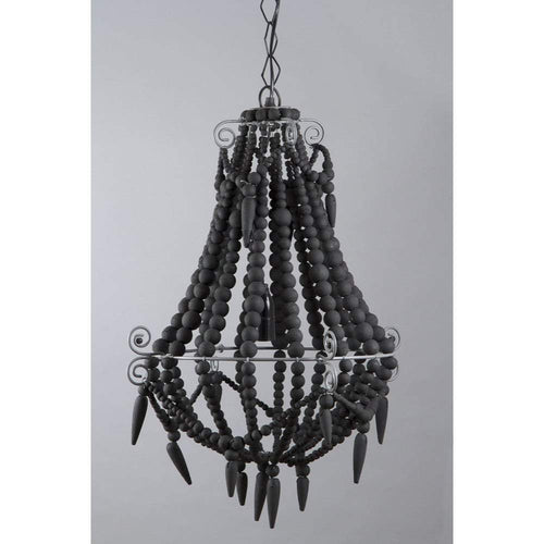 Emac & Lawton Beaded Chandelier Small Charcoal | Chandeliers and Ceiling Lights | app store dev @@ABC ///[option4] 十月五日 11:53 