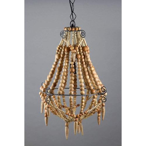 Emac & Lawton Beaded Chandelier Small Natural | Chandeliers and Ceiling Lights | app store dev @@ABC ///[option4] 十月五日 11:53 
