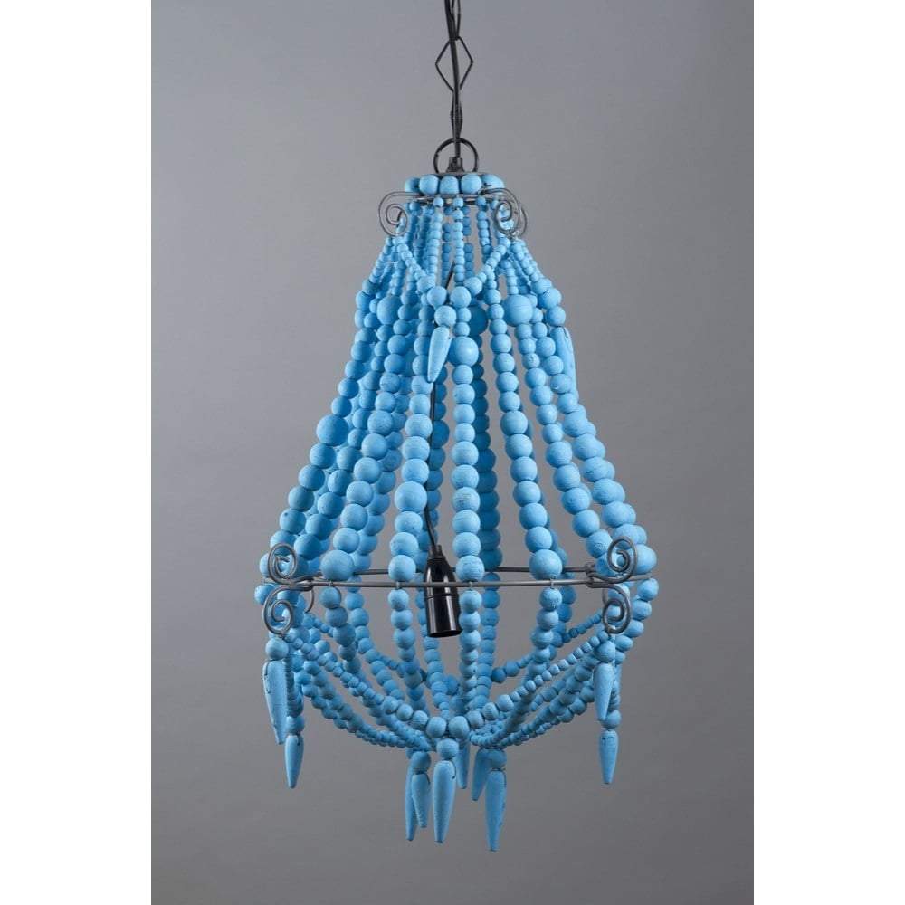 Emac & Lawton Beaded Chandelier Small Turquoise | Chandeliers and Ceiling Lights | app store dev @@ABC ///[option4] 十月五日 11:53 