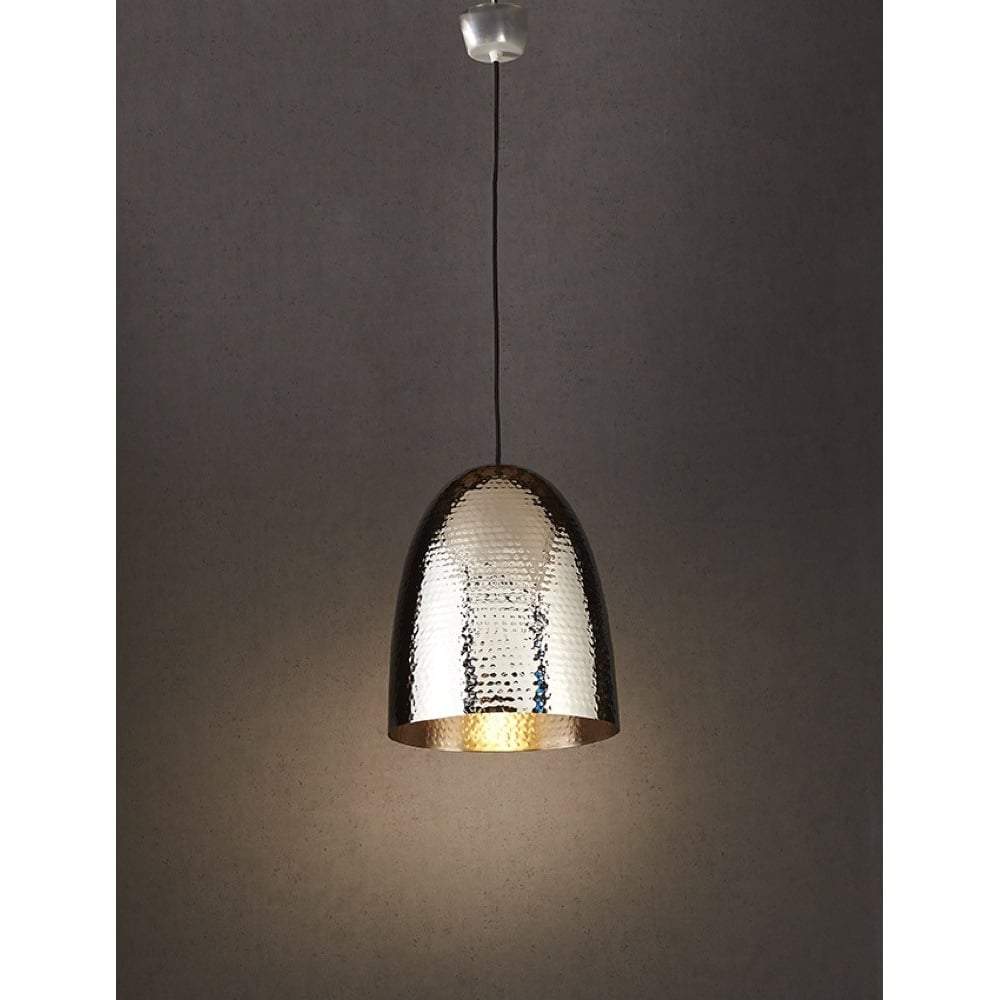 Emac & Lawton Dolce Beaten Silver Hanging Lamp | Chandeliers and Ceiling Lights | app store dev @@ABC ///[option4] 十月五日 11:53 
