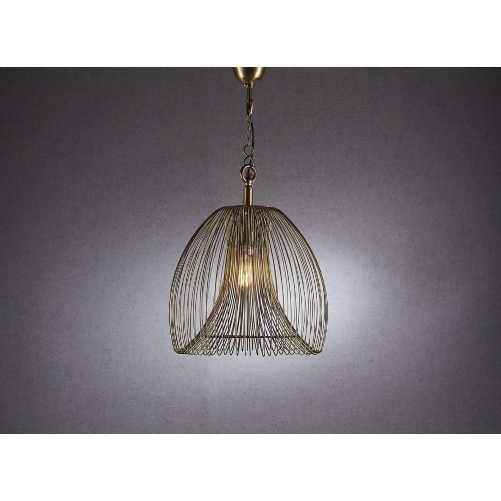 Emac & Lawton Baker Large Pendant Lamp in Gold | Chandeliers and Ceiling Lights | app store dev @@ABC ///[option4] 十月五日 11:53 