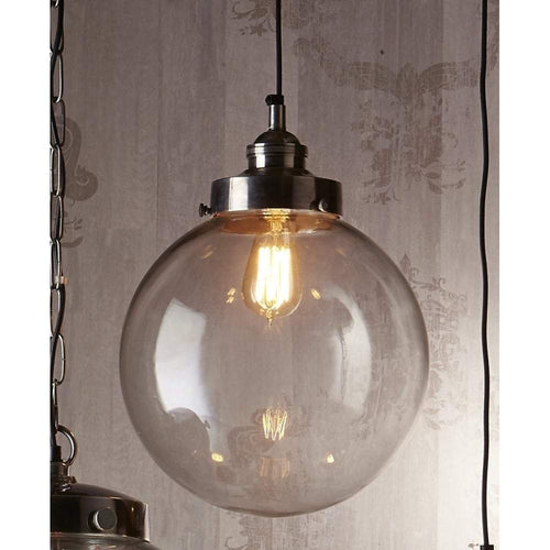 Emac & Lawton Celeste Medium Hanging Lamp in Silver | Chandeliers and Ceiling Lights | app store dev @@ABC ///[option4] 十月五日 11:53 