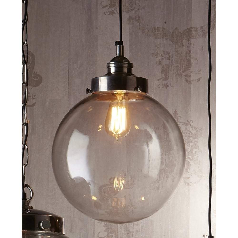 Emac & Lawton Celeste Medium Hanging Lamp in Silver | Chandeliers and Ceiling Lights | app store dev @@ABC ///[option4] 十月五日 11:53 