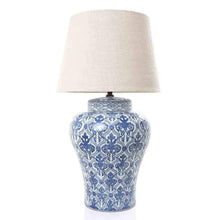 Load image into Gallery viewer, Emac &amp; Lawton Churchill Table Lamp Base Blue/White | Table Lamps | app store dev @@ABC ///[option4] 十月五日 11:53 
