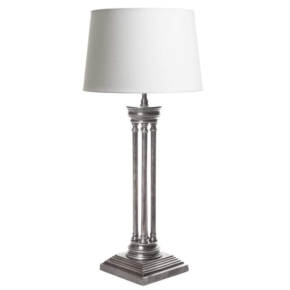 Emac & Lawton Hudson Table Lamp Base Ant.Silver | Table Lamps | app store dev @@ABC ///[option4] 十月五日 11:53 
