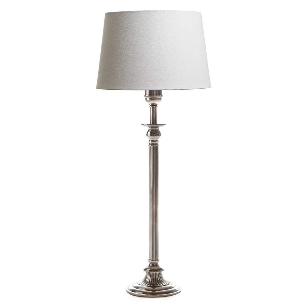 Emac & Lawton Chelsea Table Lamp Base Antique Silver | Table Lamps | app store dev @@ABC ///[option4] 十月五日 11:53 