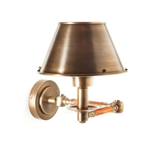 Emac & Lawton Benton Swing Arm Sconce Antique Brass | Wall Lamps | app store dev @@ABC ///[option4] 十月五日 11:53 
