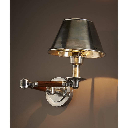 Emac & Lawton Benton Swing Arm Sconce Antique Silver | Wall Lamps | app store dev @@ABC ///[option4] 十月五日 11:53 