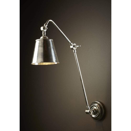 Emac & Lawton Cromwell Wall Lamp Antique Silver | Wall Lamps | app store dev @@ABC ///[option4] 十月五日 11:53 