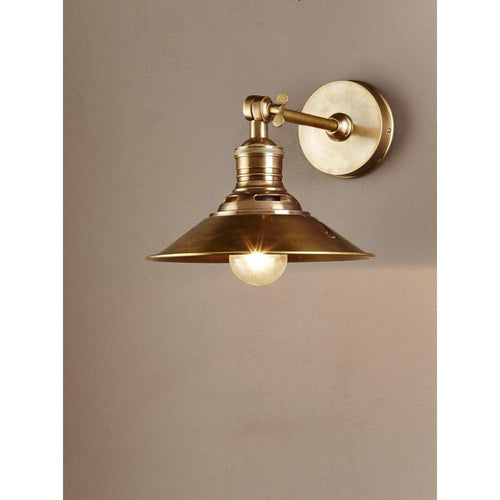 Emac & Lawton Bristol Sconce in Antique Brass | Wall Lamps | app store dev @@ABC ///[option4] 十月五日 11:53 