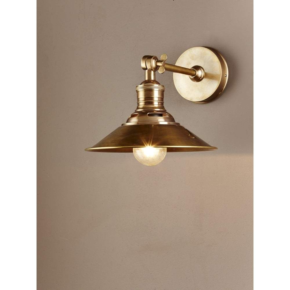 Emac & Lawton Bristol Sconce in Antique Brass | Wall Lamps | app store dev @@ABC ///[option4] 十月五日 11:53 
