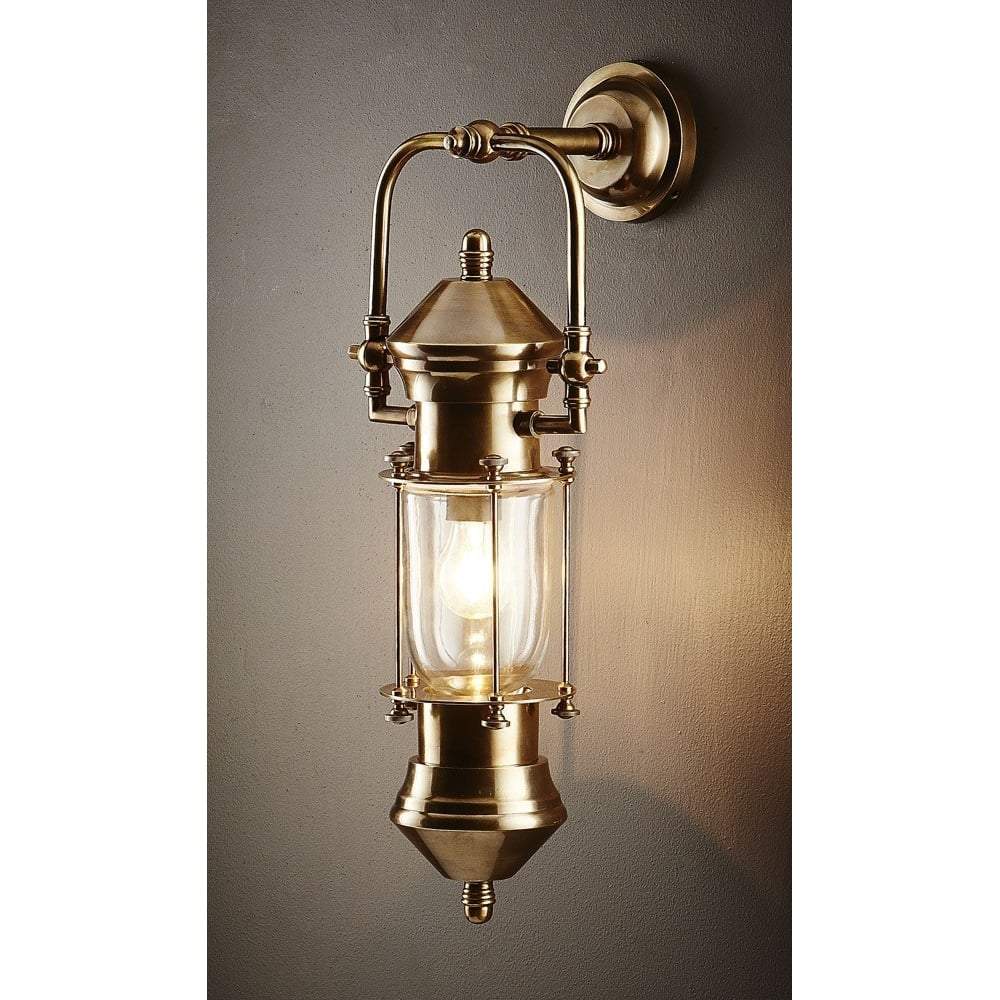 Emac & Lawton Lisbon Ship Lantern Antique Brass | Wall Lamps | app store dev @@ABC ///[option4] 十月五日 11:53 