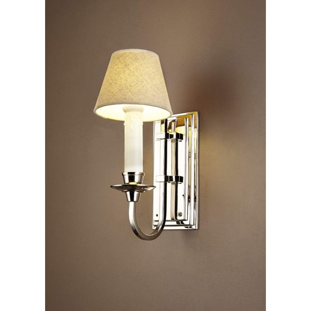 Emac & Lawton East Borne Sconce Base Nickel | Wall Lamps | app store dev @@ABC ///[option4] 十月五日 11:53 