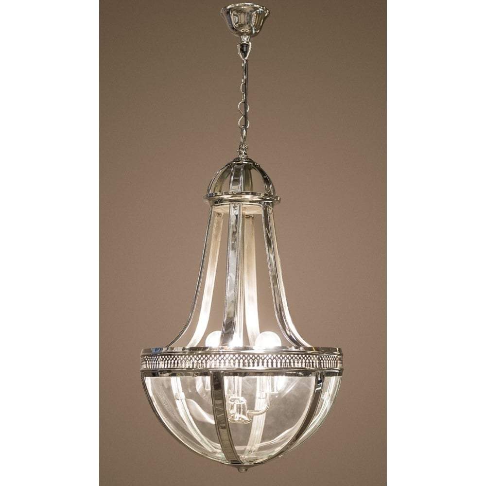 Emac & Lawton Doma Hanging Lamp Medium in Nickel | Chandeliers and Ceiling Lights | app store dev @@ABC ///[option4] 十月五日 11:53 