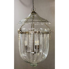 Load image into Gallery viewer, Emac &amp; Lawton Belljar 18&quot; In Brass Metal W/ Leaf Cut | Chandeliers and Ceiling Lights | app store dev @@ABC ///[option4] 十月五日 11:53 

