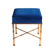 Load image into Gallery viewer, Cafe Lighting and Living Clara Stool - Blue | Ottomans | app store dev @@ABC ///[option4] 十月五日 11:53 
