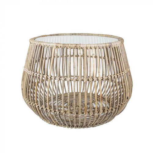 Florabelle Haiti Round Basket Table Glass 42cm | Living | app store dev @@ABC ///[option4] 十月五日 11:53 