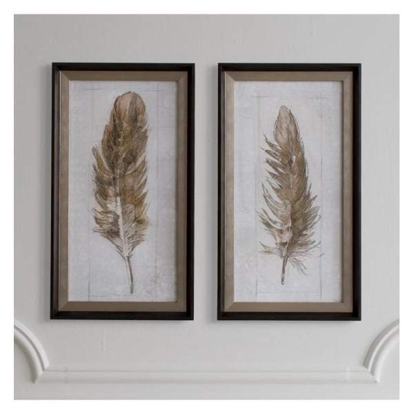 Bodhi Autumn Feather Set of 2 | Wall Art | app store dev @@ABC ///[option4] 十月五日 11:53 
