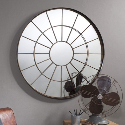 Bodhi Battersea Industrial Window Wall Mirror 39.5