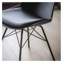 Load image into Gallery viewer, Hudson Living Forli Chair Black (4pk) W480 x D525 x H835mm | Dining Chairs | app store dev @@ABC ///[option4] 十月五日 11:53 
