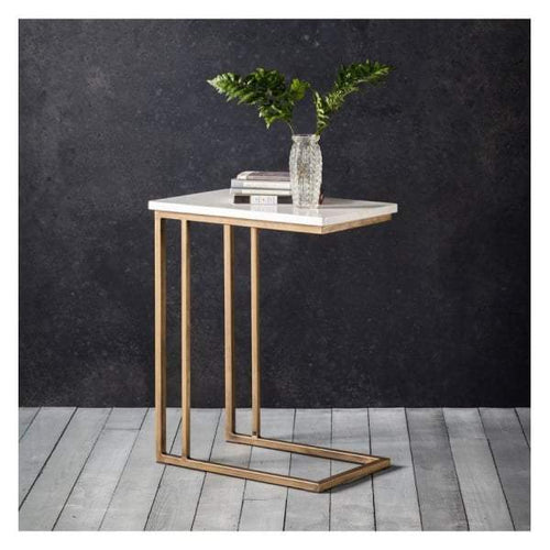 Hudson Living Chester Supper Table Marble W520 x D320 x H650mm | Side Tables and Occasional | app store dev @@ABC ///[option4] 十月五日 11:53 