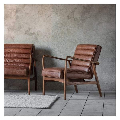 Bodhi Datsun Armchair Vintage Brown Leather W700 x D740 x H800mm | Living | app store dev @@ABC ///[option4] 十月五日 11:53 