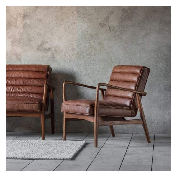 Bodhi Datsun Armchair Vintage Brown Leather W700 x D740 x H800mm | Living | app store dev @@ABC ///[option4] 十月五日 11:53 