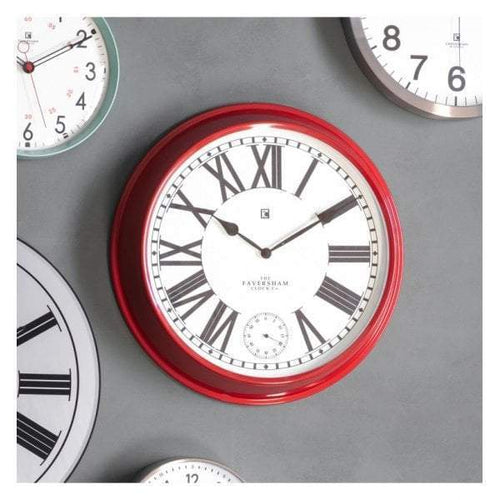 Bodhi Concord Clock Red W520 x D90 x H520mm | Accessories | app store dev @@ABC ///[option4] 十月五日 11:53 
