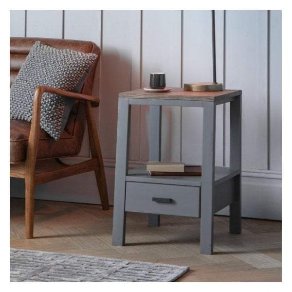 Hudson Living Brenda Smoked Grey Side Table | Side Tables and Occasional | app store dev @@ABC ///[option4] 十月五日 11:53 