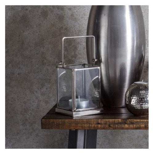 Bodhi Canvey Square Lantern Candleholder Polished Nickel | Candle Holders | app store dev @@ABC ///[option4] 十月五日 11:53 