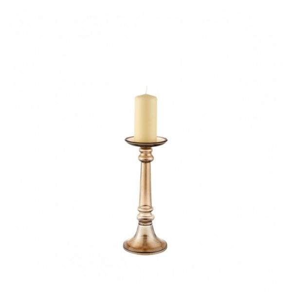 Bodhi Handler Medium Candleholder Brown Lustre Glass | Candle Holders | app store dev @@ABC ///[option4] 十月五日 11:53 